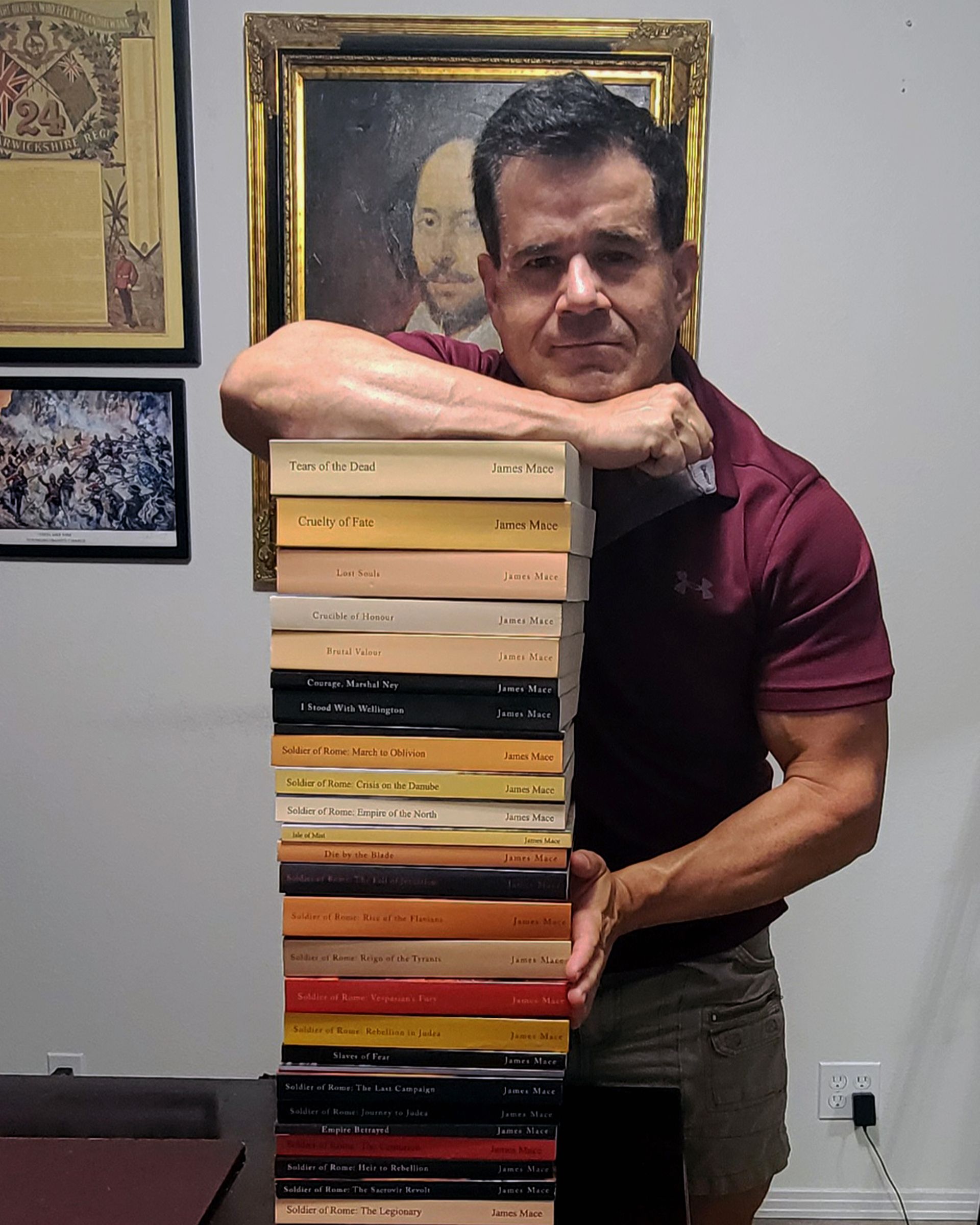 Portrait of James Mace