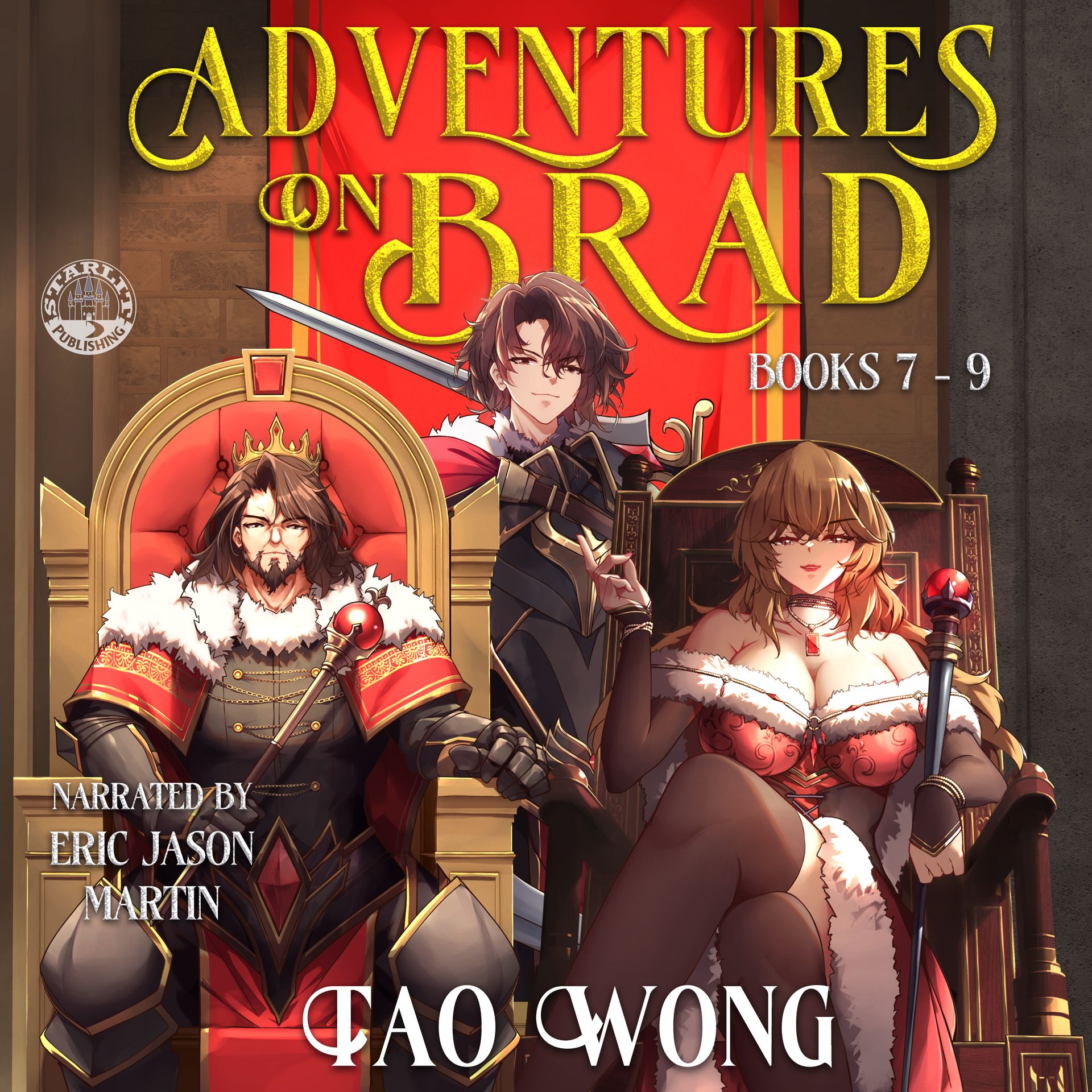Adventures on Brad: Books 7-9 cover